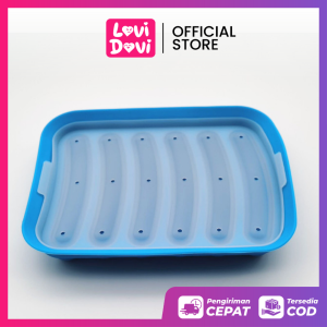 Cetakan Sosis Tahan Panas Premium/ DIY Sosis Silikon MPASI/ Sausage Silicone Mold