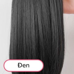 Set 9 Tóc giả kẹp thẳng dài đẹp cho nữ shop Qiqishop tóc giả nửa đầu kẹp phím