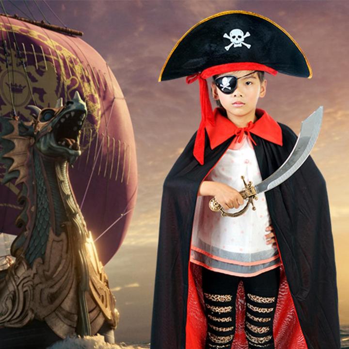 BolehDeals Pirate Hat Outfit Halloween Costumes Hat for Men Women