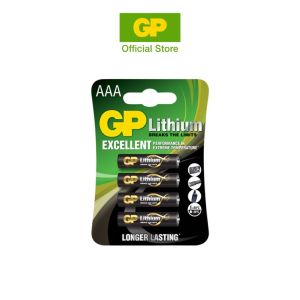 GP Lithium 4 AAA Battery