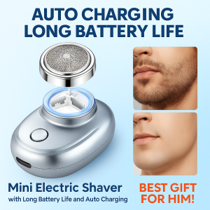 Gradient Space Stone Mini Shaver for Year-Round Men Young Adults Business Travelers Fast Charge & Use Skin-Friendly High-Speed Quiet