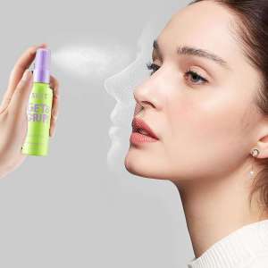 **【TERSEDIA & COD】60ML Makeup Setting Spray 24 jam pengunci berembun & alas bedak tahan lama Matte Fix Semprotan Wajah Pelembab Pembentuk Lapisan Cepat Semprotan Penyempurna Anti Noda Anti Keringat Semprotan Pengunci Rias Wajah Super Kuat**