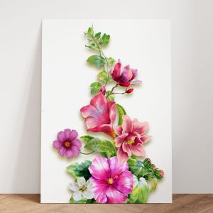 Hiasan/Poster Dinding Ruang Tamu/Kamar Gantungan Pintu Bunga/Tanaman ART LP