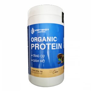 Sữa Hạt Dạng Bột Organic Protein vị Cacao hỗ trợ giảm cân tăng cơ Việt Nhật Nutrition hộp 1kg