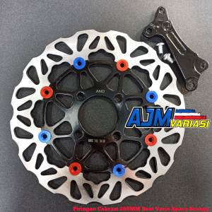 Piringan Cakram Beat/Scoopy/Vario/Beat Fi Ukuran 260mm Plus Breket