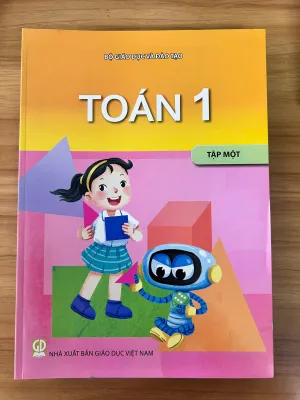 Sách giáo khoa Toán 1- tập một- Kết Nối Tri Thức Với Cuộc Sống (Kèm nilon bọc sách nhãn tên)