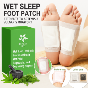 【Promote blood health】Natural Sugar Reducing Foot Patch Detox Foot Patch Premium Foot Nourishing Repair Foot Patches