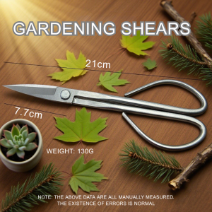Bonsai Concave Edge Cutter Comfortable Grip Easy Use Effort Saving for Garden Landscape Modeling Bonsai Shaping Tools Special Pruning Shears Set Leaf Bud Shears Ball Joint Shears Break Rod Oblique Mouth Pruning Tool Stainless Steel Bonsai Cutter