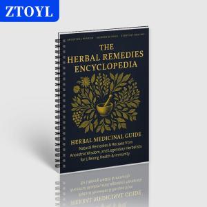[COD]🔥🔥🔥ZTOYL Natural Healing Handbook Spiral Bound Guide With Herbal Remedies And Recipes For Heart Health Blood Sugar Focus Boost