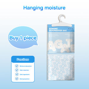 【Agate Design】Hangable Dehumidification Bag Indoor Moisture-Proof Wardrobe Desiccant BahanPengering AlmariPakaian