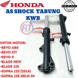 TABUNG AS SHOCK DEPAN KODE KWB HONDA UNTUK MOTOR REVO ABS REVO FIT REVO X BLADE NEW BLADE 125 DLL...
