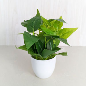 Sampai7an PBP09 / Tanaman Hias Bunga Keladi Palsu Ornamen Artifisial Dekorasi Rumah Ruangan Jenis Flower Monstera Caladium Plastik / COD