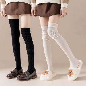 ถุงน่องยาว ที่ถูกเข้า ลําลอง ใช้ในการเปลี่ยนแปลงการแต่งกาย แฟชั่นฤดูใบไม้ หรือฤดูหนาว สำหรับนักเรียน หรือผู้หญิง 1 คู่