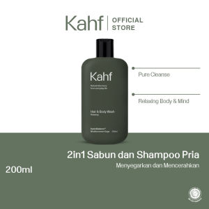 KAHF BODY WASH SERIES | BRIGHTENING AND COOLING | ACNE FIGHT & RELAXING 200ML