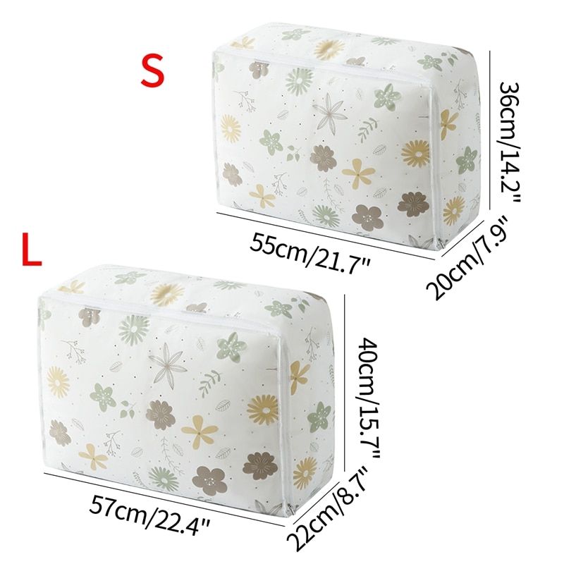 Waterproof Soft Storage Box, Household Quilt Clothes Organizer Storage Bag
_voghion.com