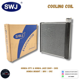 Honda City & Honda Jazz 2009-2013 / Insight / BRV / CRZ Evaporator Cooling Coil Full Set With Valve + Cabin Filter