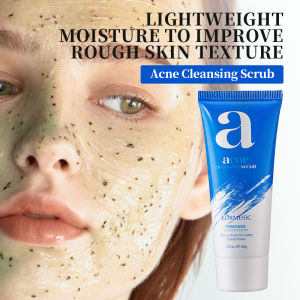 Sabun Pembersih Wajah untuk Jerawat dan Berminyak Kormesic Acne Cleanser Scrub 60g