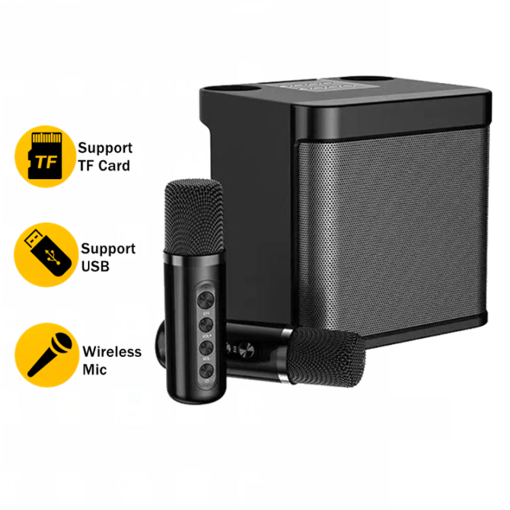 Portable Bluetooth 3D Stereo Amplifier Party Karaoke Speaker With ...