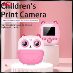 [UEB AUTO]6 In 1 Portable Video Camera Dual-Lens Mini Instant Print Camera Wireless Thermal Print Camera Christmas Birthday Gifts