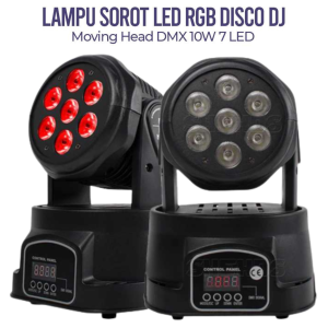 SHEHDS Lampu Sorot Panggung Disco LED Outdoor Bergerak Sensor Suara Musik Spotlight DMX512 150W 240V