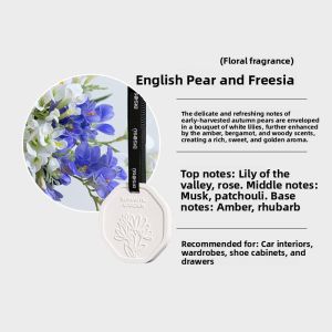 Hanging Gypsum Aroma Tablet Solid Air Freshener 120‑180 Days Long Lasting for Wardrobe Car Home Gift