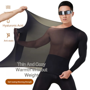 Warm Clothes and Pants Set Constant Temperature Thermal Underwear Beautiful Skin Fall Men Self-heating