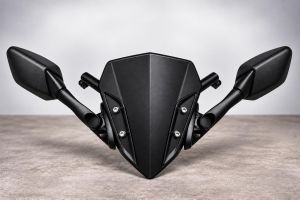 Motorcycle Click 125 v4 Bracket set Visor and mirror
