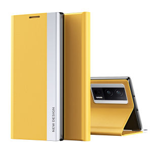 For Xiaomi Poco F5 Pro Smart Mirror Vertical Flip Case