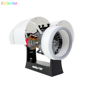 TR 900 Aircraft Turbofan Engine Electric Model Educational Handmade Decompression Toy Ornaments Gift KIT