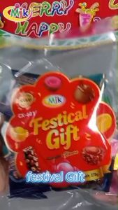 CX-601 FESTIVAL GIFTS ASSOURTED CHOCOLATE AND FRUIT GUMMY