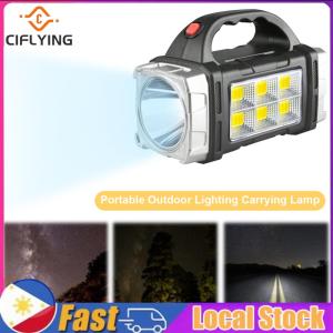 Emergency Camping Lamp USB Rechargeable Strong Light Emergency Work Lamp IP44 Waterproof 15W for Fishing Outdoor Camping