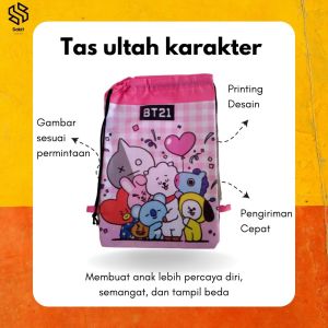 (10 PCS) TAS SNACK ULANG TAHUN ANAK MURAH