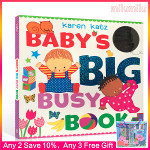 Babys Big Busy Book Board book – Lift the flap by Karen Katz Original English books