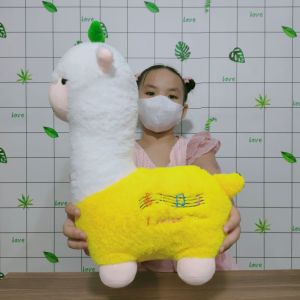 CỪU BÔNG CHO BÉ LẠC ĐÀ ALPACA ĐÁNG YÊU LẠC ĐÀ MẦM CÂY CHO BÉ ÔM NGỦ QUÀ TẶNG SINH NHẬT Ý NGHĨA CHO BÉ