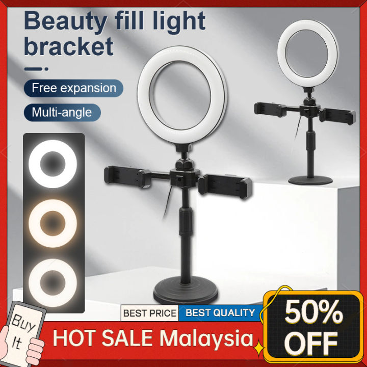 Phone Holder with Ring Light Tripod Stand with Colors Tik Tok