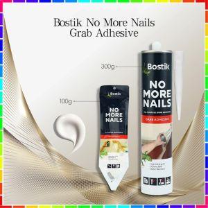 （Fast&COD）High Quality Bostik No More Nails Grab Adhesive 30g/100g/300g Multipurpose Construction Adhesive