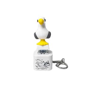 Mine Sound Seagull Button Keychain The Cry of Seagulls Playful Behavior Fidget Clicker Keychain Keychain with Sound Interesting Keyboard Fidget Keychain ADHD