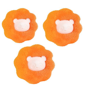 3/6ชิ้นบ้านเมจิกลูกซักรีดชุดสัตว์เลี้ยงเครื่องกำจัดขนเครื่องซักผ้าทำความสะอาดบอลเสื้อผ้าทำความสะอาดเครื่องมือนำมาใช้ใหม่ของใช้ในครัวเรือน