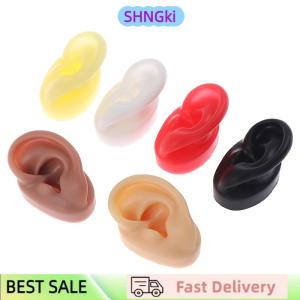 SHNGki 1X Silicone Ear Model Practice Piercing Tools Ear Stud Display Tool Body Jewelry