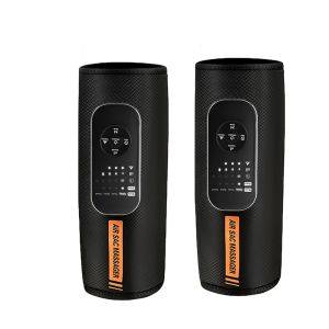 FUNG Promote Blood Circulation Wireless Leg Massager 4 Modes Air Compression Electric Calf Massager Leg Soreness Massage with Heater Air Compression Leg Massager Boots Thighs