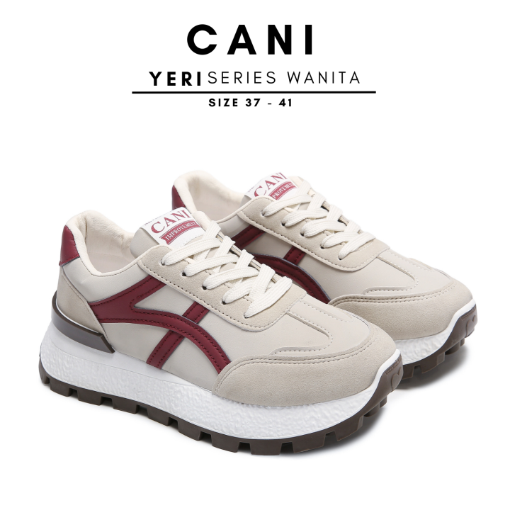 CANI CANI Yeri Sepatu Sneakers Wanita Fashion Korea Berkualitas
