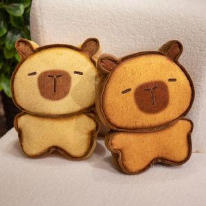 17/30/50cm Cute Soft Stuffed Toast Pillow Animals Capibara Anime Toy Capybara Plush Doll Kawaii Plushie Christmas Gift