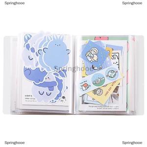 [COD] Springhooe 40 Pages A6 Postcards Pocket Storage Book Transparent Home Picture Album