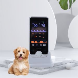 [Precise Monitoring] Animal Handheld Vital Signs Monitor Pet Blood Pressure/Oxygen/Pulse Rate Detection Veterinary Clinic Home Intelligent Vital Signs Monitor
