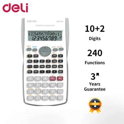 Deli Scientific Calculator for Student D82MS Engineering Scientific Calculator School Supplies Office Supplies