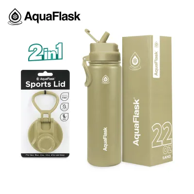 AquaFlask Flipsip 2 in 1 Bottle (22oz/32oz/40oz)