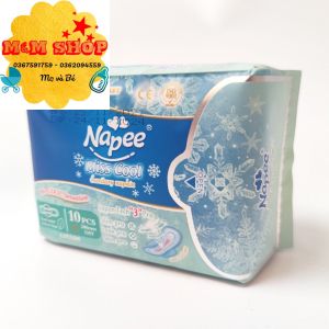 [FreeShip] [Hoàn xu 50%] Combo 2 gói Băng vệ sinh Napee Miss Cool mát lạnh siêu thấm hút 10 miếng/gói