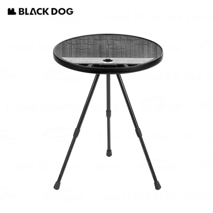 Naturehike BLACKDOG Camping Table Folding Three-Legged Bracket Round ...