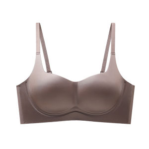 HEILOU Naked Feeling Seamless Small Breasts Push Up Bra Women Wireless Prevent Sagging Balconette Bralette