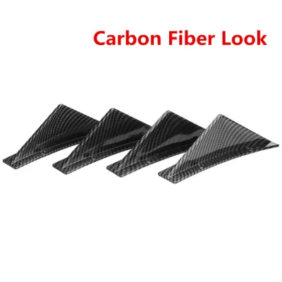 4 Chiếc Cánh Gió Khuếch Tán Môi Cản Sau Ô Tô Thông Dụng Cánh Gió Vây Cá Mập Cho VW Cho GOLF MK5 MK6 MK7 MK7.5 MK8 Cho AUDI A3 A4 A6 A7 A8 TT